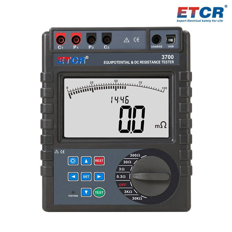 ETCR3700 Equipotential Bonding Resistance Tester